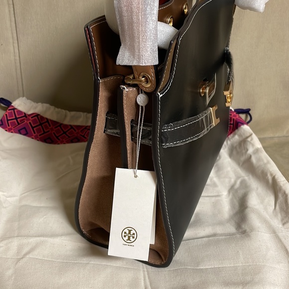 *PRICE FIRM!* Tory Burch Lee Radziwill Small Double Bag - Picture 8 of 14